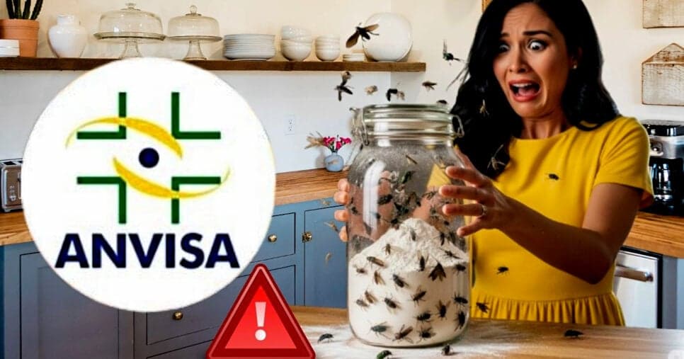 Comunicado da ANVISA: Por que insetos são liberados na farinha?