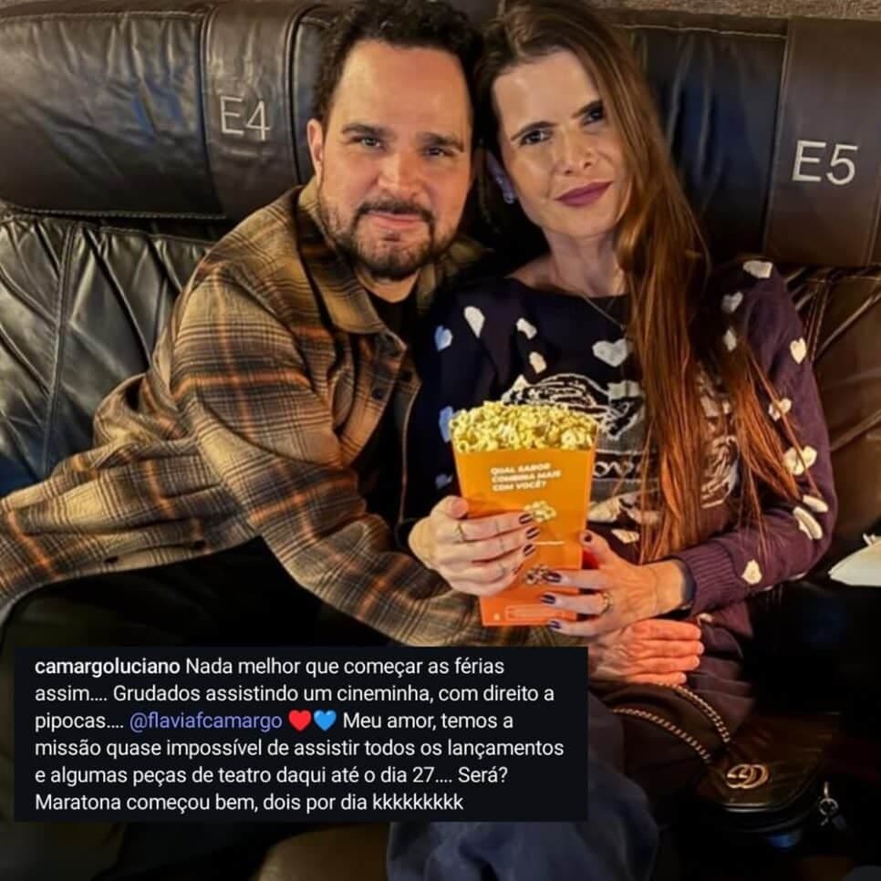 Luciano Camargo expõe grande amor, Flávia Fonseca, em relação discreta e com declaração rara (Foto: Reprodução/ Instagram/ Montagem) Luciano Camargo expõe grande amor, Flávia Fonseca, em relação discreta e com declaração rara (Foto: Reprodução/ Instagram/ Montagem)