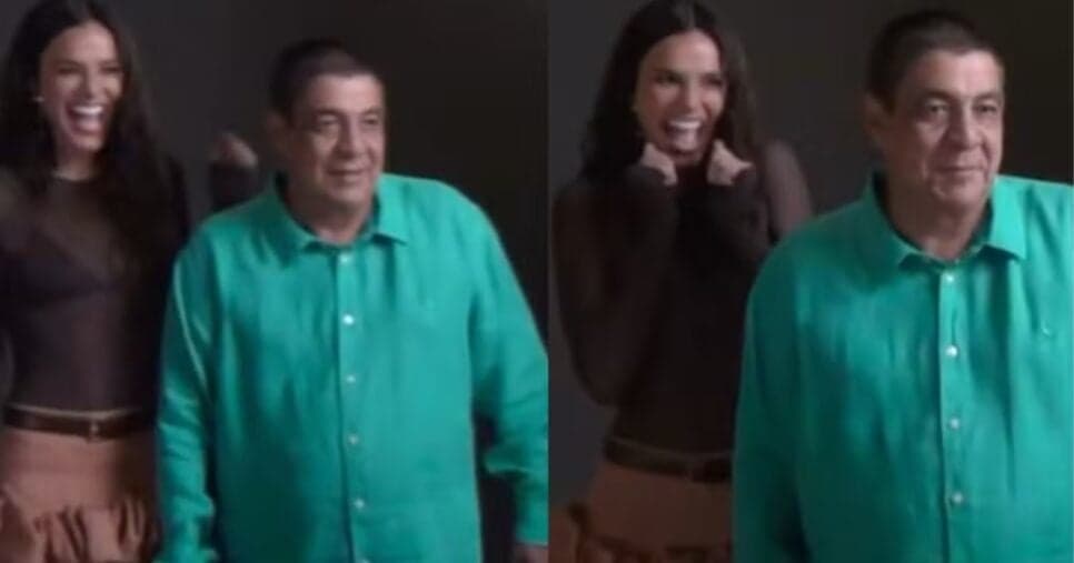 Bruna Marquezine ao lado de Zeca Pagodinho - Foto: Redes sociais Bruna Marquezine ao lado de Zeca Pagodinho - Foto: Redes sociais
