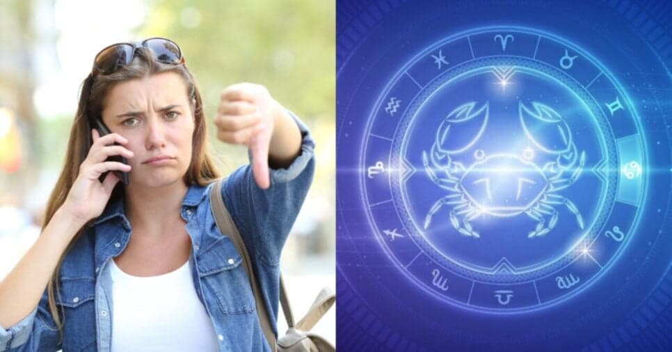 Câncer está em 1° lugar: 5 signos que só reclamam da vida, mas não fazem nada pra mudar
