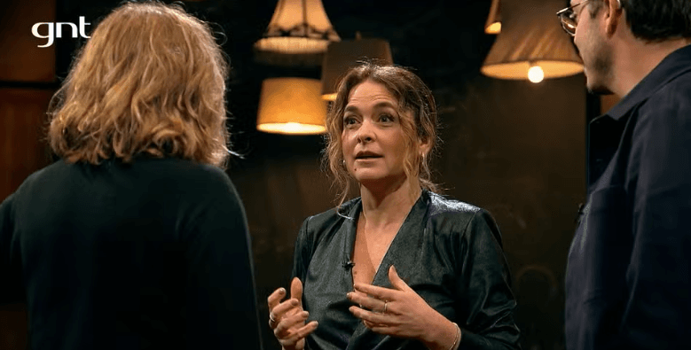 Cláudia Abreu, Renata Sorrah e Fábio Porchat - Foto GNT Cláudia Abreu, Renata Sorrah e Fábio Porchat - Foto GNT