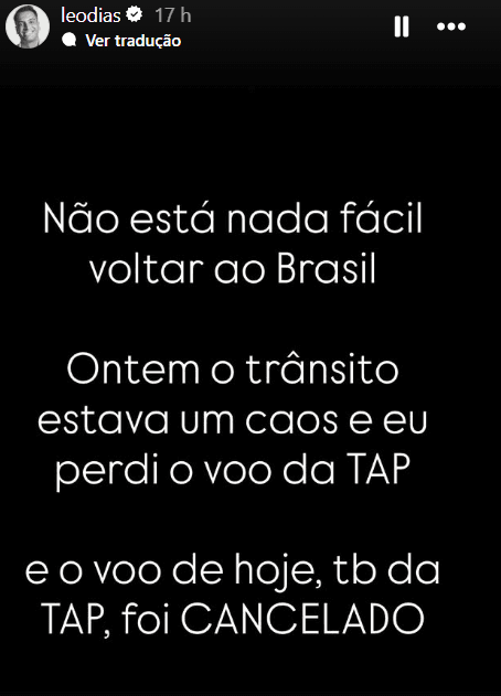Léo Dias sai do ar na Band, é substituído e agora já descobrimos o porquê -Foto: Instagram Léo Dias sai do ar na Band, é substituído e agora já descobrimos o porquê -Foto: Instagram