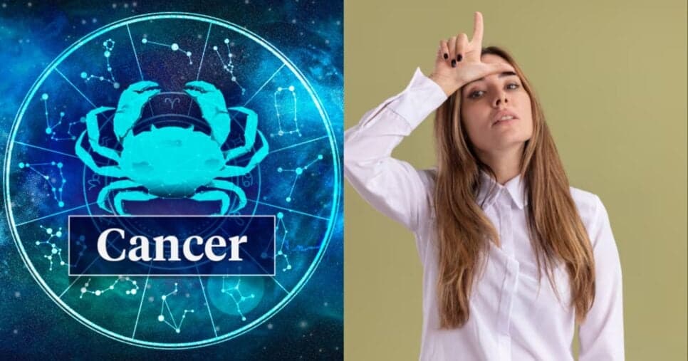 Descubra quais são os 5 signos, incluindo Câncer, mais azarados do zodíaco
