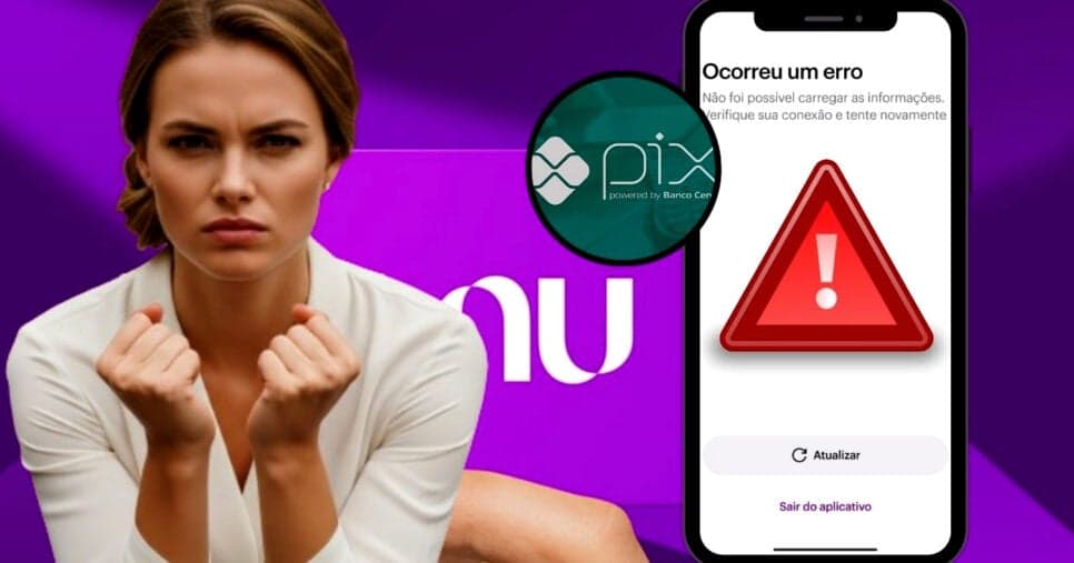 Paralisação no PIX, conta e mais: Clientes Nubank se apavoram e exigem comunicado do banco