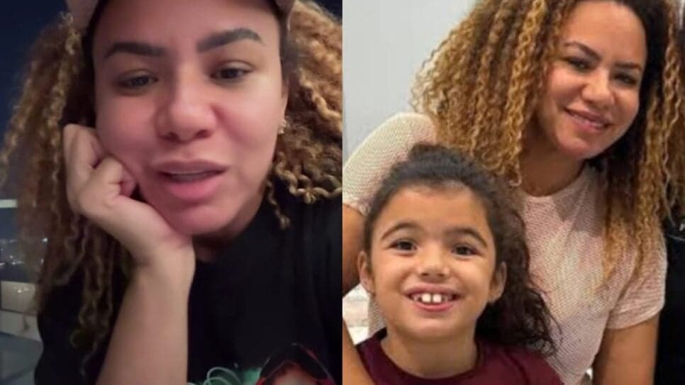 Vilmeci detona sobre críticas na internet sobre dentes de sua filha (Foto: Reprodução/ Instagram/ Montagem) Vilmeci detona sobre críticas na internet sobre dentes de sua filha (Foto: Reprodução/ Instagram/ Montagem)