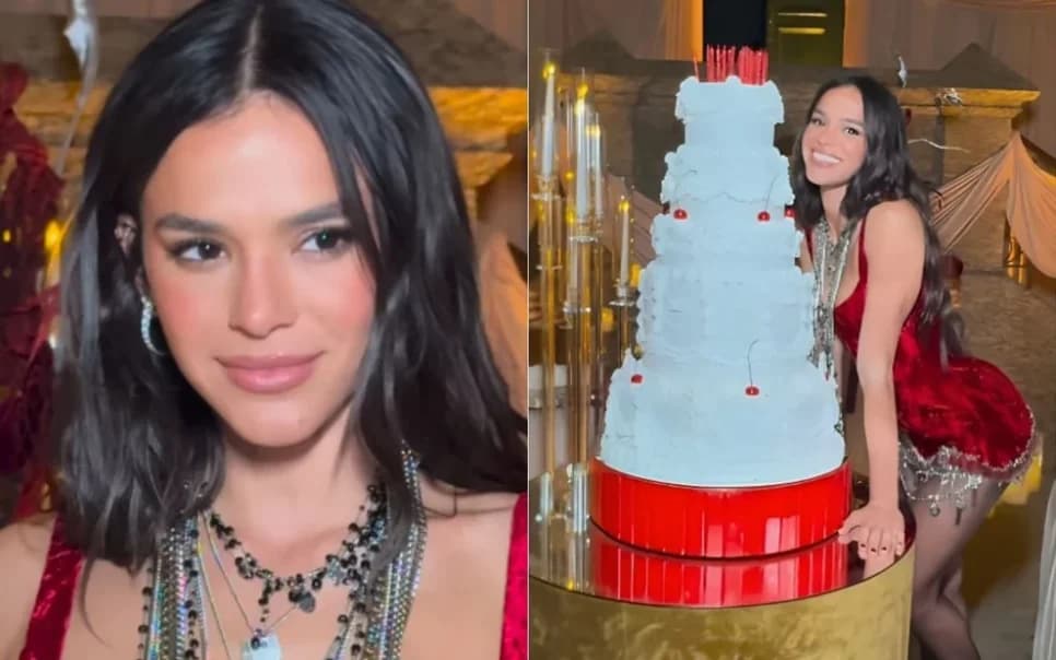 Bruna Marquezine em sua festa de 30 anos (Foto: Reprodução/ Internet) Bruna Marquezine em sua festa de 30 anos (Foto: Reprodução/ Internet)
