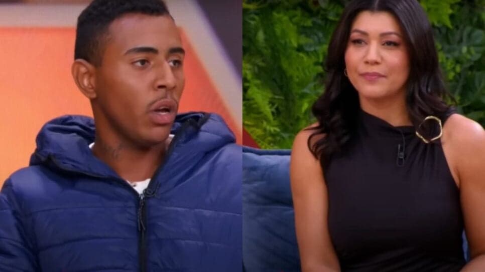 Dani Brandi confronta rapaz com realidade de sua vida particular (Foto: Reprodução/ SBT/ Casos de Família/ Montagem) Dani Brandi confronta rapaz com realidade de sua vida particular (Foto: Reprodução/ SBT/ Casos de Família/ Montagem)