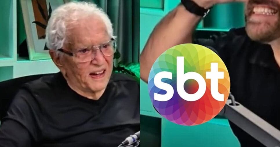 Filho de apresentadora do SBT revela a Carlos Alberto o que a mãe fez e dispara: "Meteram o pau"