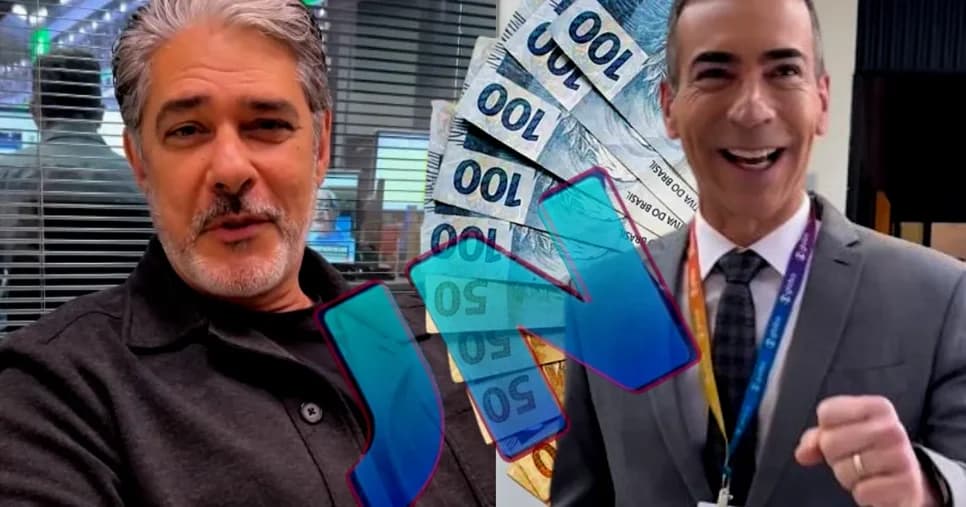 Mais que o dobro do JH: O salário que Tralli passará a ganhar para substituir Bonner no JN