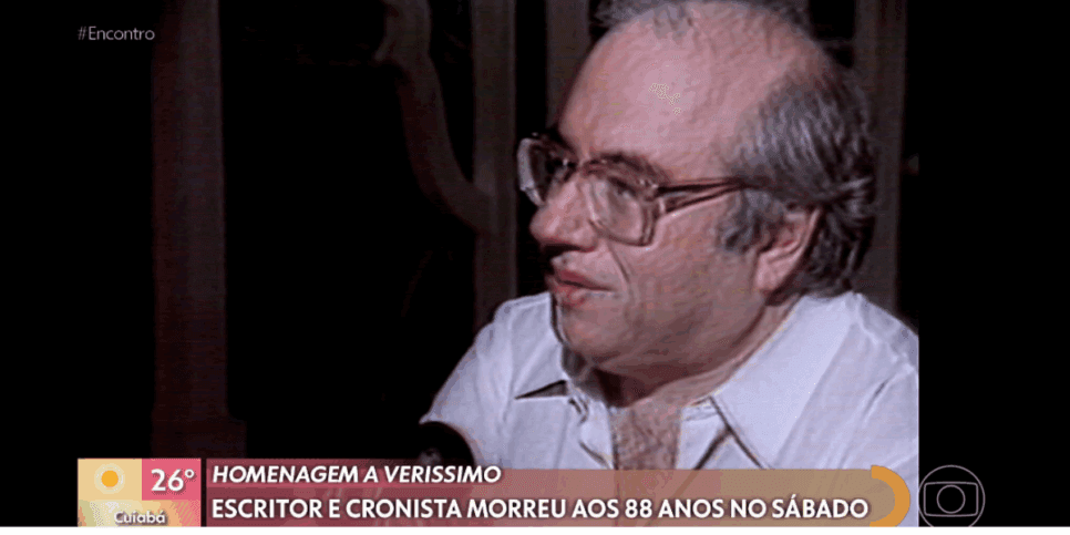 Luis Fernando Verissimo (Foto: Reprodução / Globo) Luis Fernando Verissimo (Foto: Reprodução / Globo)