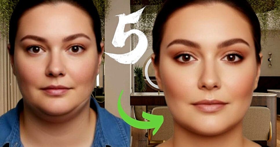 Sugam gordura e dão fim à papada: Como afinar o rosto de forma natural e simples em 5 passos