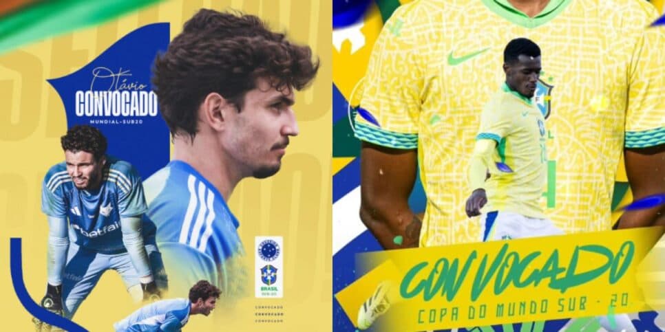 Otávio e Bruno Alves convocados (Reprodução: Instagram) Otávio e Bruno Alves convocados (Reprodução: Instagram)