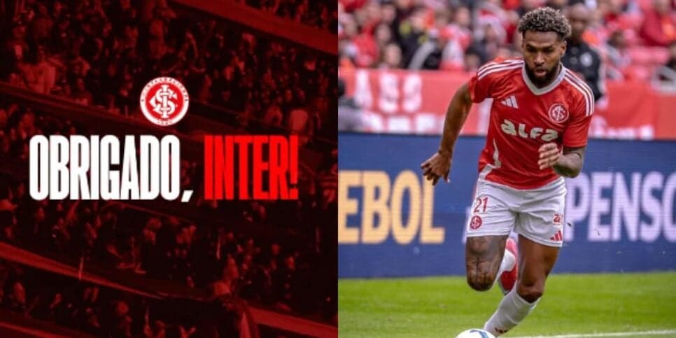 Wesley já se despediu do Internacional (Reprodução: Instagram) Wesley já se despediu do Internacional (Reprodução: Instagram)