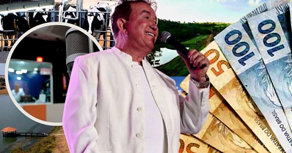 Patrimônio de R$1B: Amado Batista tem império e foi dono de emissora que você conhece e não sabia