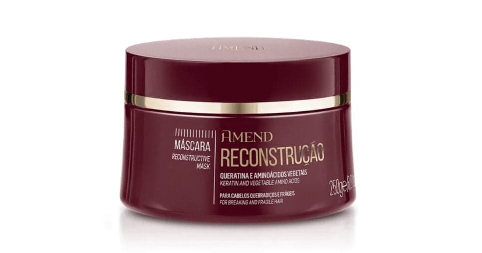 Amend Máscara Reconstrução: Amend Máscara Reconstrução: