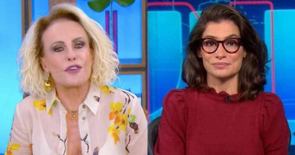 Ana Maria revela como Renata Vasconcellos é em bastidores e o que viveu: "É uma coisa"