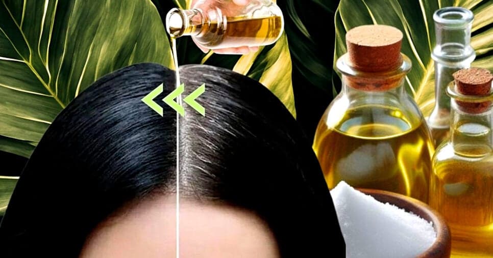 Tchau, grisalho: 1 único óleo natural cobre o cabelo branco e faz idosas economizarem no salão