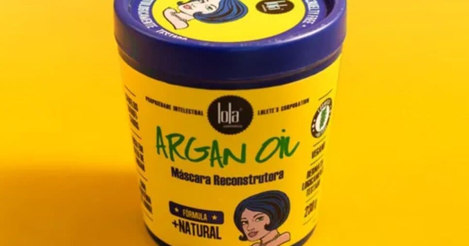 Lola Máscara Reconstrutora Argan Oil Lola Máscara Reconstrutora Argan Oil