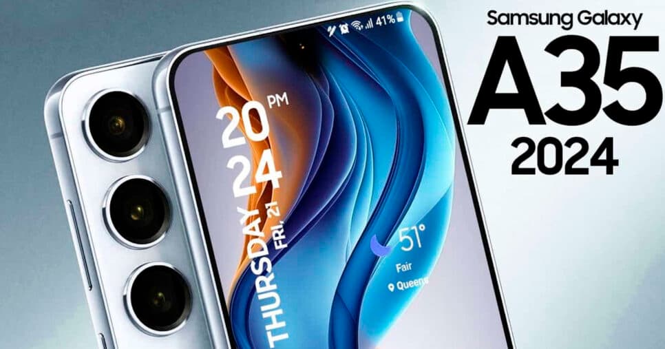 Samsung Galaxy A35 (Foto: Reprodução) Samsung Galaxy A35 (Foto: Reprodução)