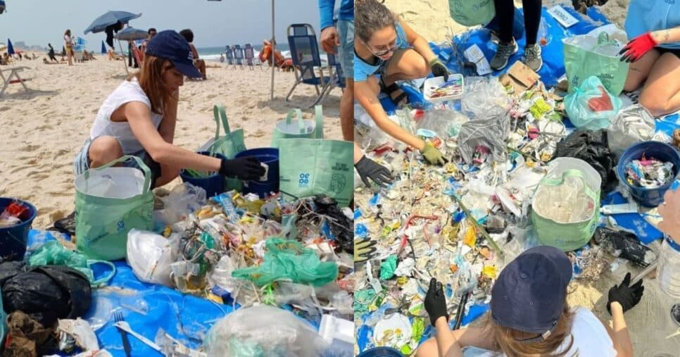 Thaiane Maciel mobiliza para a limpeza do lixo nas praias (Foto Reprodução/Montagem/TV Foco/Instagram/@thaianemaciel) Thaiane Maciel mobiliza para a limpeza do lixo nas praias (Foto Reprodução/Montagem/TV Foco/Instagram/@thaianemaciel)
