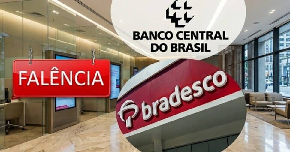 O triste fim do banco líder no RJ: Falência, Intervenção do Banco Central e compra pelo Bradesco
