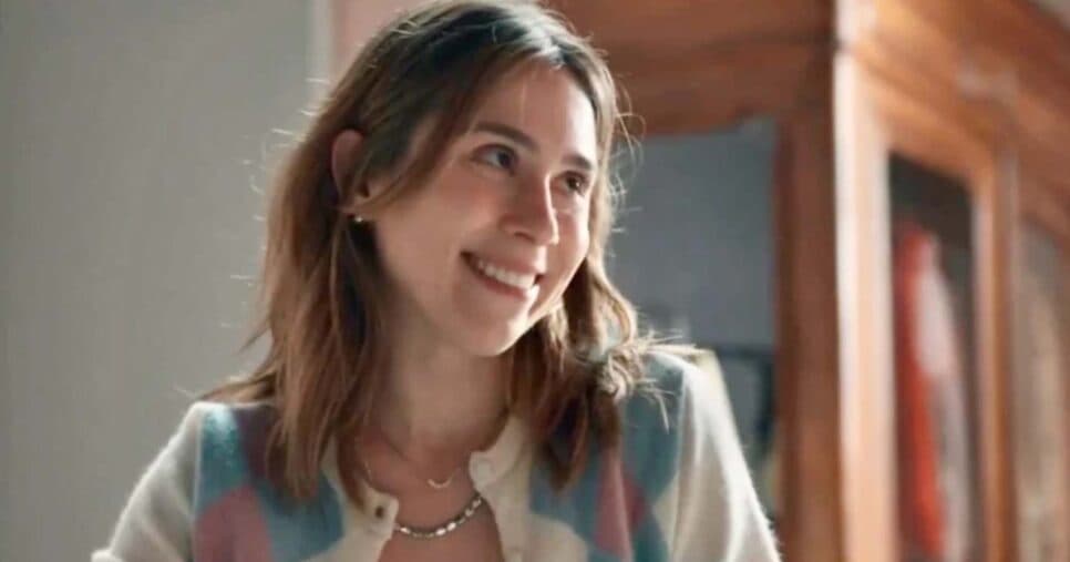 Lucélia (Daphne Bozaski) em Três Graças (Foto: Reprodução / Globo) Lucélia (Daphne Bozaski) em Três Graças (Foto: Reprodução / Globo)