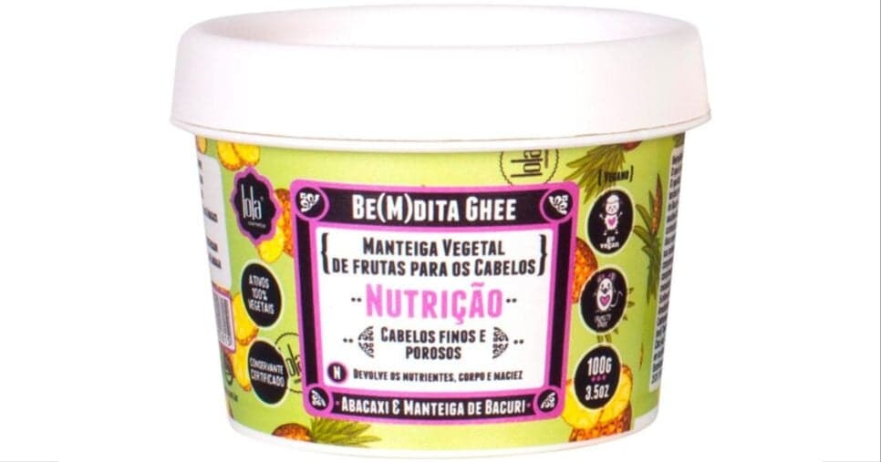 Máscara de Nutrição Lola Cosmetics Be(M)Dita Ghee 100g (Foto: Reprodução/ Internet) Máscara de Nutrição Lola Cosmetics Be(M)Dita Ghee 100g (Foto: Reprodução/ Internet)