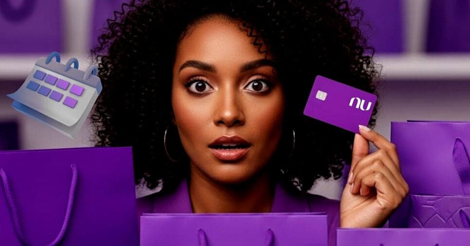 Mais de 35 dias: Truque no Nubank libera mais tempo para pagar a fatura sem juros