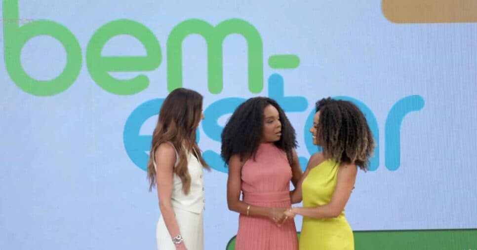 Patrícia Poeta, Thelma Assis e Valéria Almeida no Encontro (Foto: Reprodução / Globo) Patrícia Poeta, Thelma Assis e Valéria Almeida no Encontro (Foto: Reprodução / Globo)