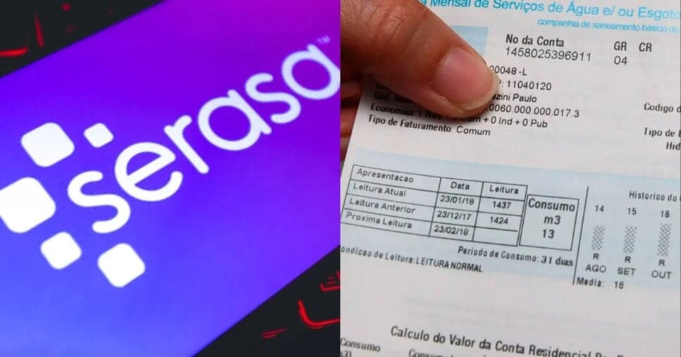 Brasileiros com dívidas na conta de água devem ler alerta do Serasa hoje 15/11