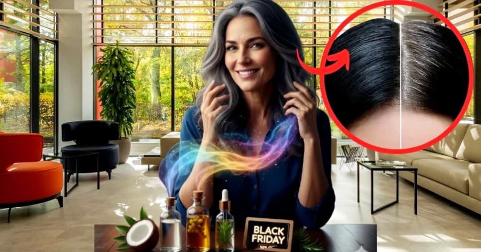 Menos de R$20: 3 óleos naturais que revertem o grisalho para comprar na Black Friday