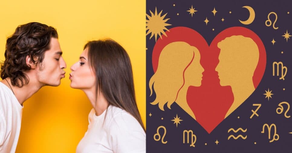 Esses 4 signos, incluindo escorpião na lista, são os que tem o melhor beijo de todo o zodíaco