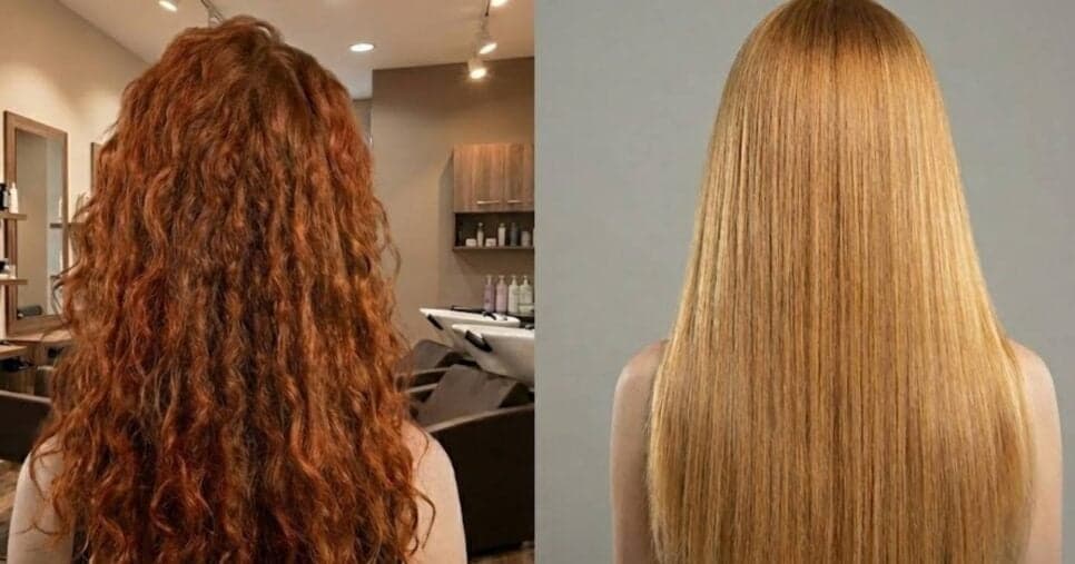 Falência do salão de beleza: 2 ingredientes caseiros alisam cabelo de imediato até a raiz