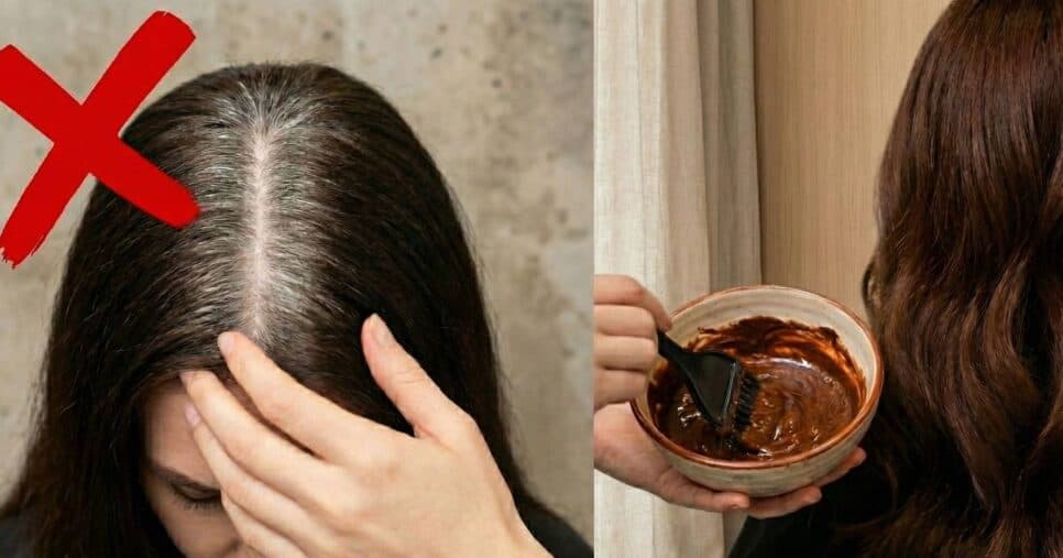 Fim dos cabelos brancos: Receita natural com café cobre os grisalhos em minutos