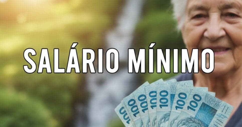 Salário mínimo é reajustado em 6,79%: Veja o novo valor que chega em 17 dias aos 60+