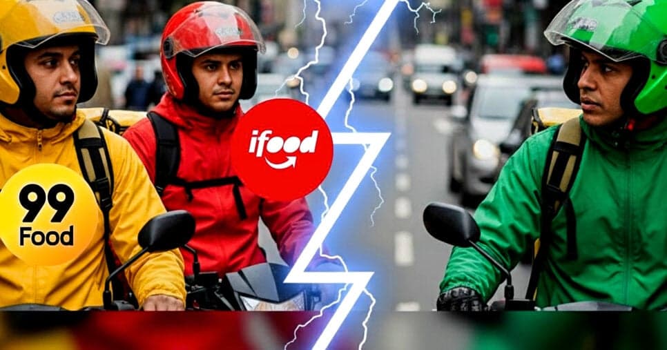 Guerra do delivery: 99 e Ifood firmam parcerias com gigantes para desbancar nova queridinha