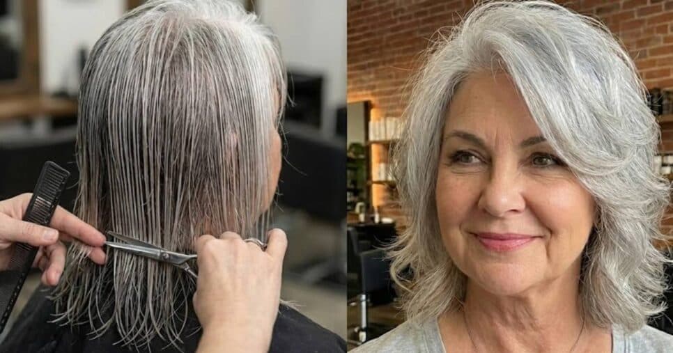 Rejuvenesça na hora: 5 cortes de cabelo que salvam a autoestima das 50+ com rosto redondo e grisalhos
