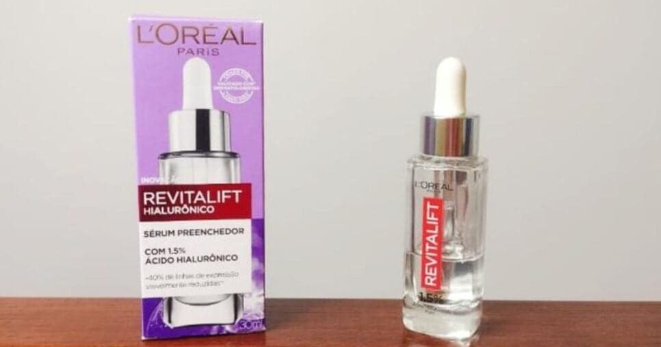 Sérum Anti-Idade Ácido Hialurônico L'Oréal Paris Revitalift - Foto: Internet Sérum Anti-Idade Ácido Hialurônico L'Oréal Paris Revitalift - Foto: Internet