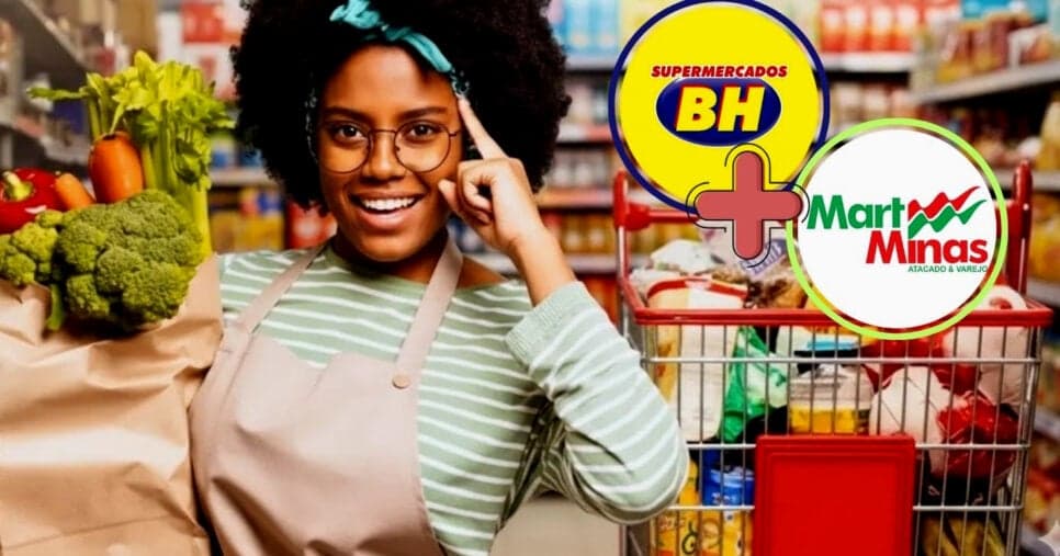 Para desbancar o Supermercados BH e Mart Minas: Novo concorrente chega em Belo Horizonte, MG