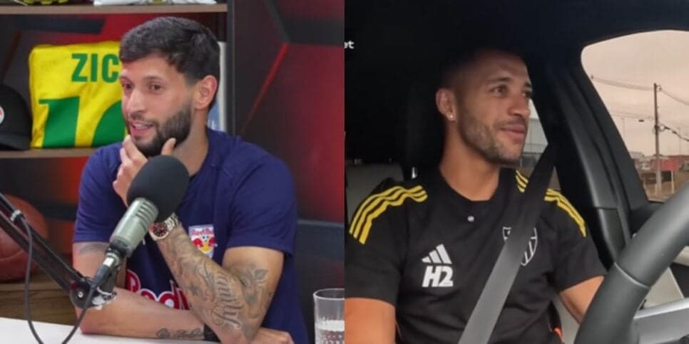 Capixaba no radar do Galo e Vitor Hugo deve renovar (Reprodução: Youtube / Charla Podcast) Capixaba no radar do Galo e Vitor Hugo deve renovar (Reprodução: Youtube / Charla Podcast)