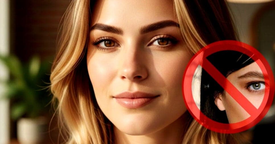 Rosto harmonizado na hora: Como o tom certo da sobrancelha realça as luzes do seu cabelo