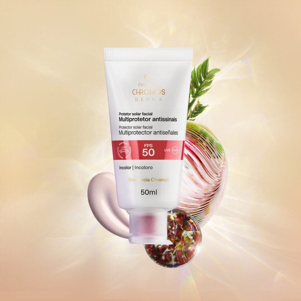 Multiprotetor Antissinais FPS 50 FPUVA 18 Chronos Derma (Foto: Reprodução) Multiprotetor Antissinais FPS 50 FPUVA 18 Chronos Derma (Foto: Reprodução)
