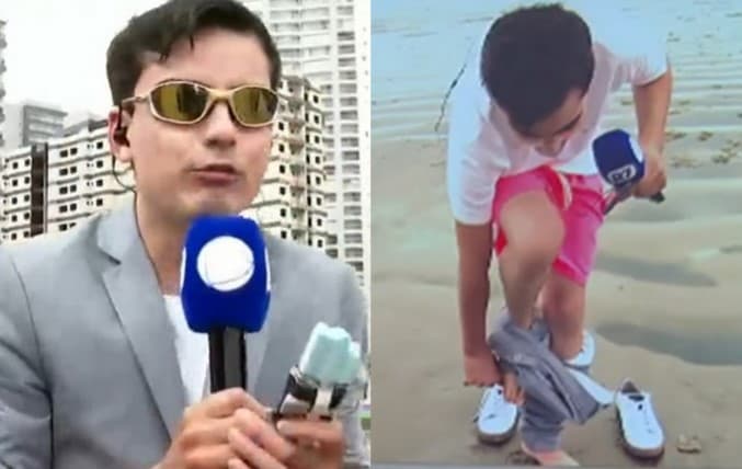 Dudu tirou a roupa ao vivo (Foto: Reprodução / Record)
Dudu tirou a roupa ao vivo (Foto: Reprodução / Record)