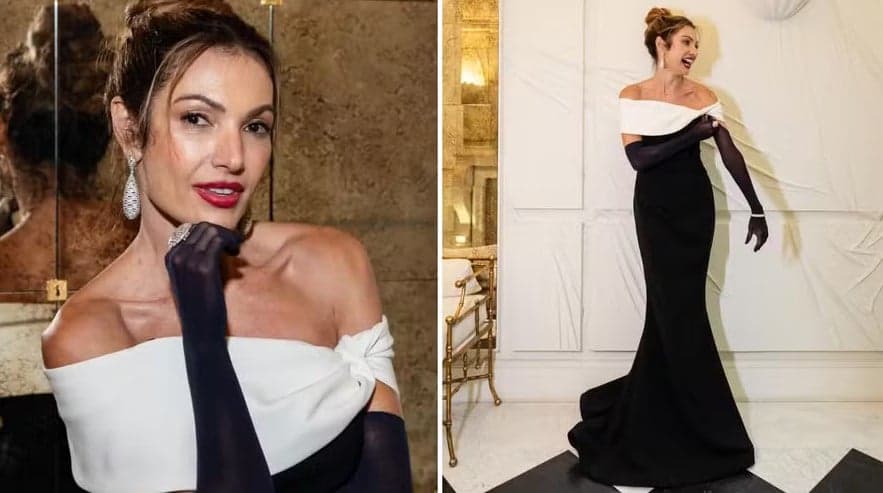 Patrícia Poeta em desfile da Semana de Moda de Paris (Foto: Reprodução / Instagram)
Patrícia Poeta em desfile da Semana de Moda de Paris (Foto: Reprodução / Instagram)