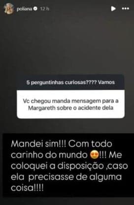 Poliana Rocha cita mãe de Virginia (Foto: Reprodução / Instagram)
Poliana Rocha cita mãe de Virginia (Foto: Reprodução / Instagram)
