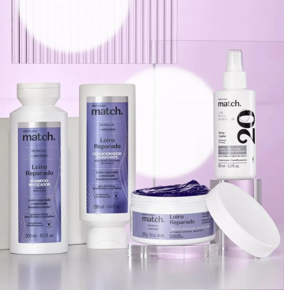 Produtos do Boticário para cabelos grisalhos (Foto: Reprodução/ Internet) Produtos do Boticário para cabelos grisalhos (Foto: Reprodução/ Internet)