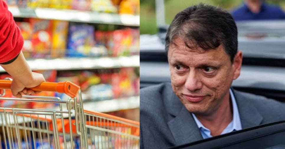 Nem adiante tentar e Tarcísio ciente: Lei em vigor em SP informa proibição aos supermercados