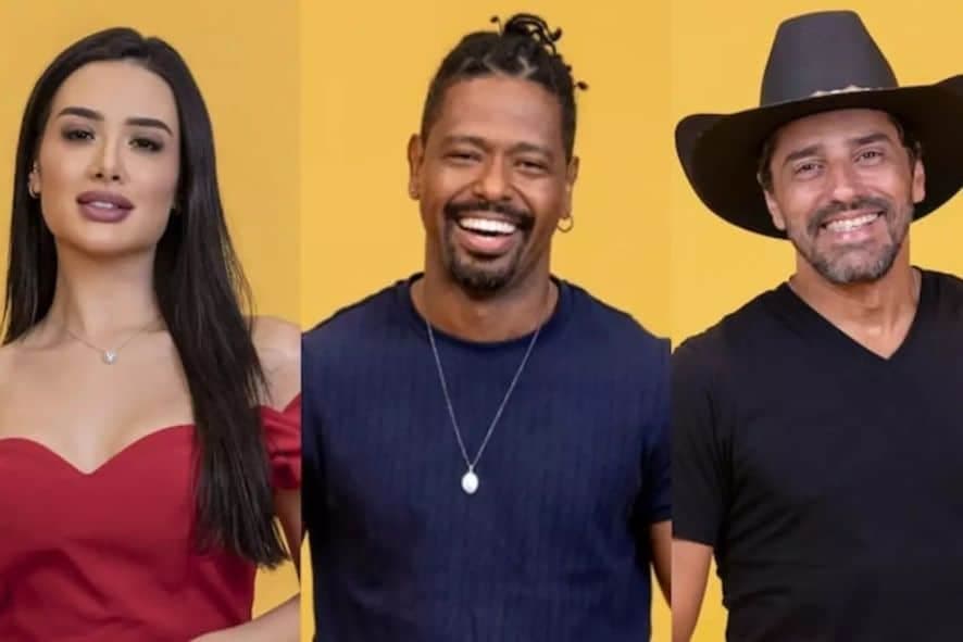 Alberto Cowboy, Jordana e Leandro Boneco estão no paredão do BBB26 (Foto: Reprodução/ Internet) Alberto Cowboy, Jordana e Leandro Boneco estão no paredão do BBB26 (Foto: Reprodução/ Internet)