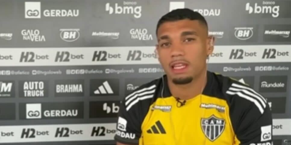 Ruan Tressoldi pode fechar em definitivo com o Galo (Reprodução: 90 Live / Youtube) Ruan Tressoldi pode fechar em definitivo com o Galo (Reprodução: 90 Live / Youtube)