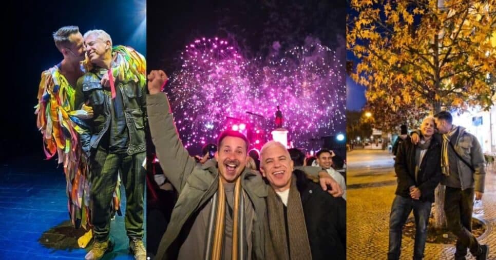 Gustavo Wabner e o marido Sérgio Módena (Foto Reprodução/Montagem/Lennita/TV Foco/Canva/Instagram/@ Gustavo Wabner e o marido Sérgio Módena (Foto Reprodução/Montagem/Lennita/TV Foco/Canva/Instagram/@